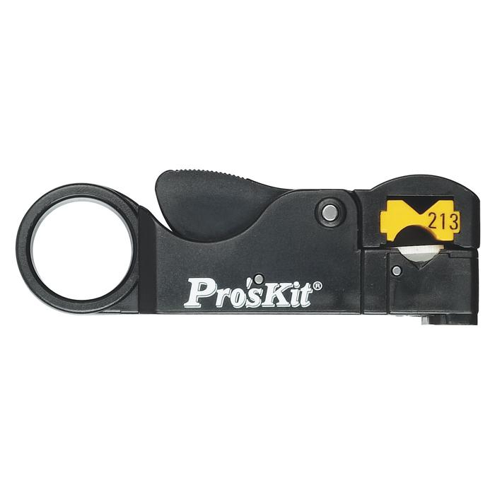 Rotary Coaxial Large Diameter Cable Stripper - 3 Blade