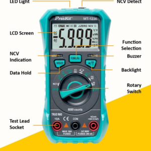 3-5/6 True-RMS Compact Digital Multimeter - Image 3