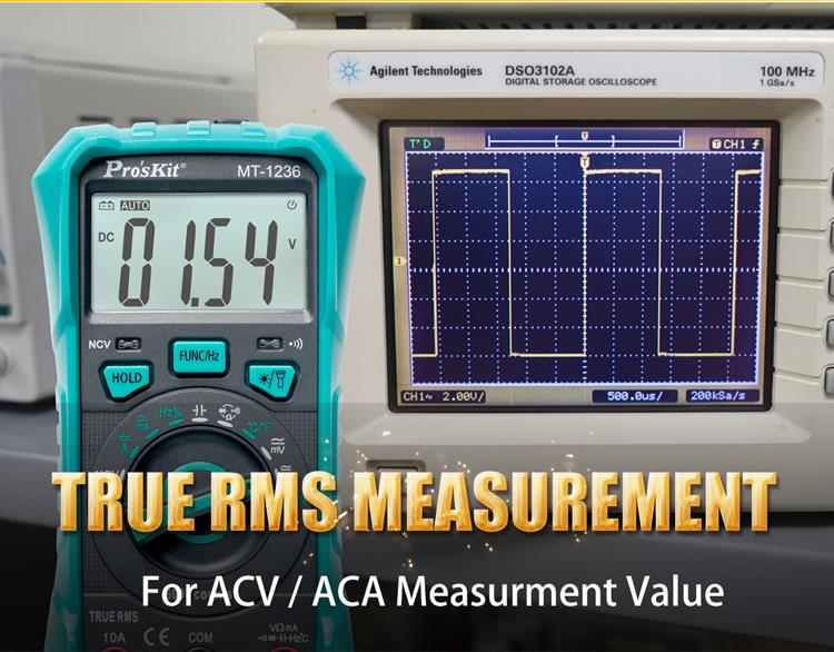 3-5/6 True-RMS Compact Digital Multimeter
