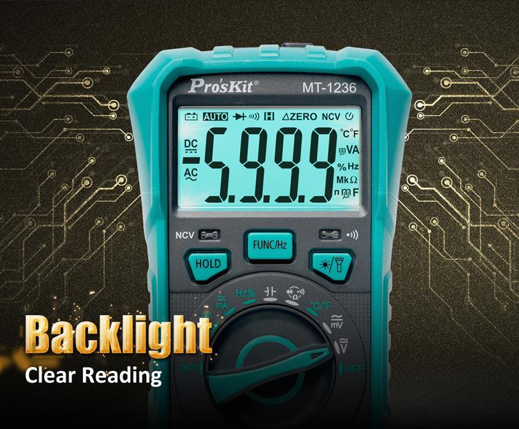 3-5/6 True-RMS Compact Digital Multimeter