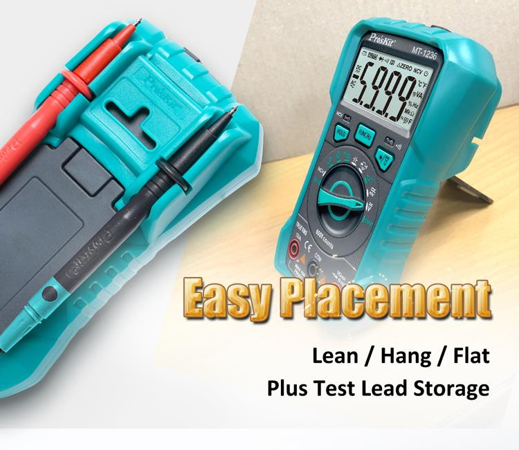 3-5/6 True-RMS Compact Digital Multimeter