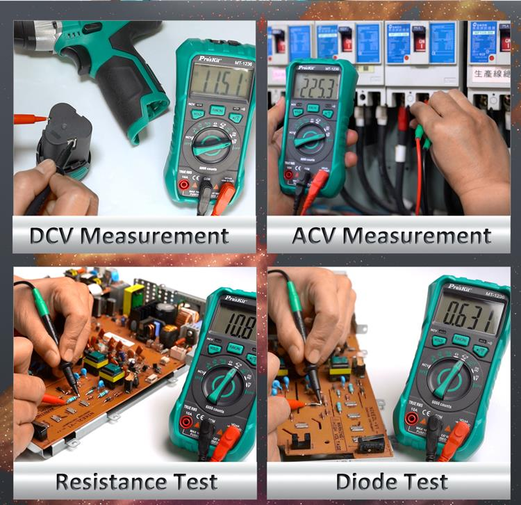 3-5/6 True-RMS Compact Digital Multimeter