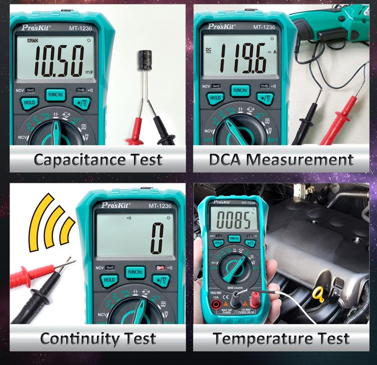 3-5/6 True-RMS Compact Digital Multimeter
