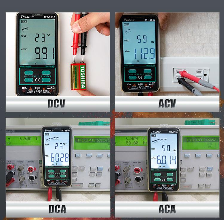 Pocket Size True-RMS Auto-Range Multimeter
