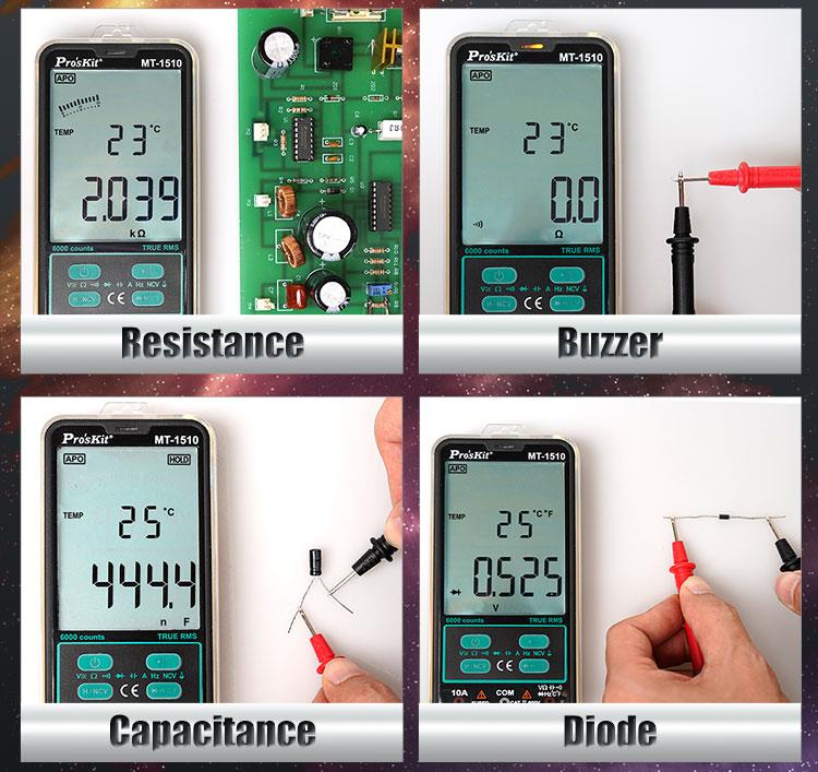 Pocket Size True-RMS Auto-Range Multimeter
