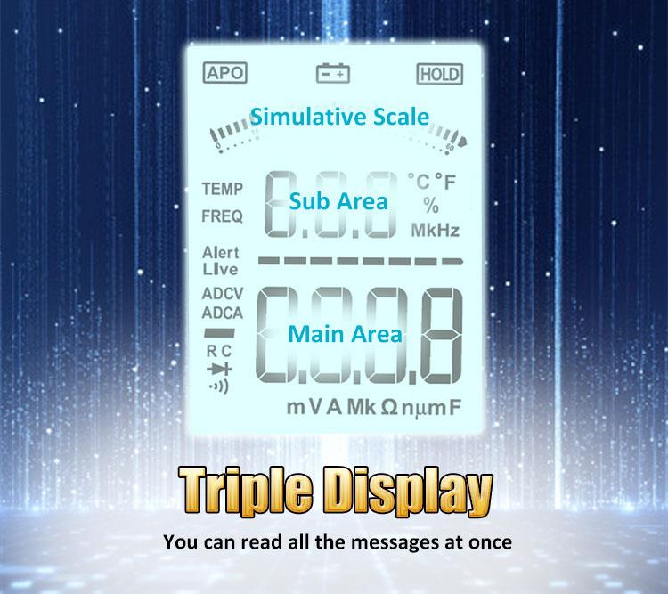 Pocket Size True-RMS Auto-Range Multimeter