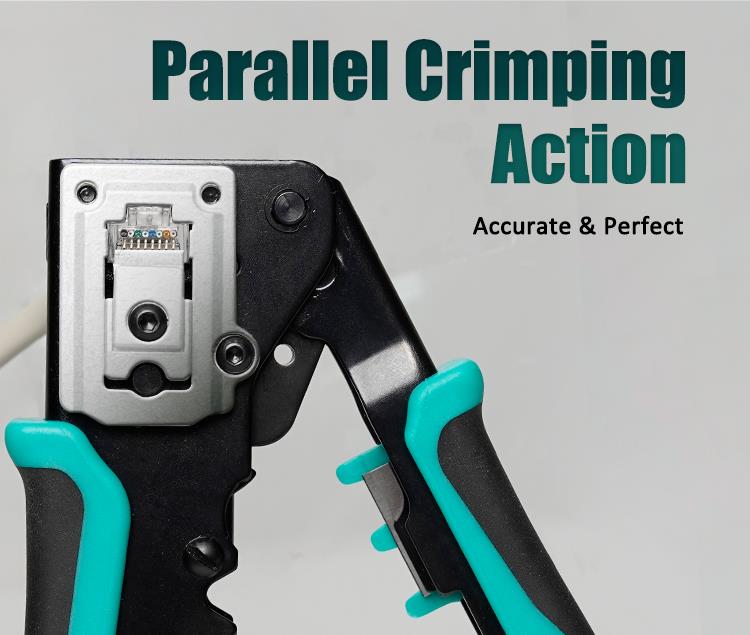 Pass-Through Mini RJ45 Crimper