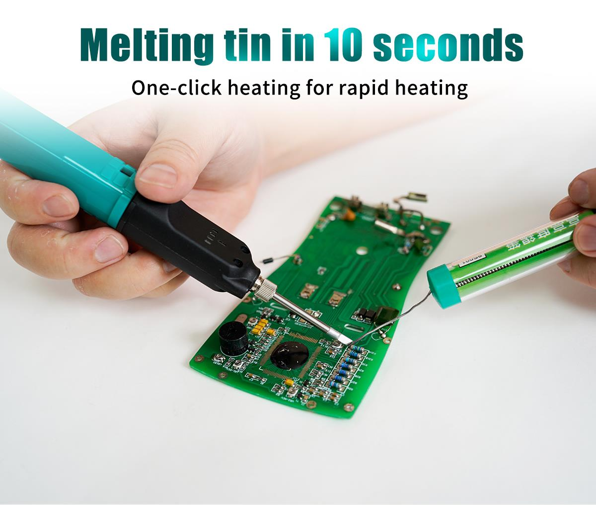 Cordless 12W Soldering Iron with USB Type-C Charging