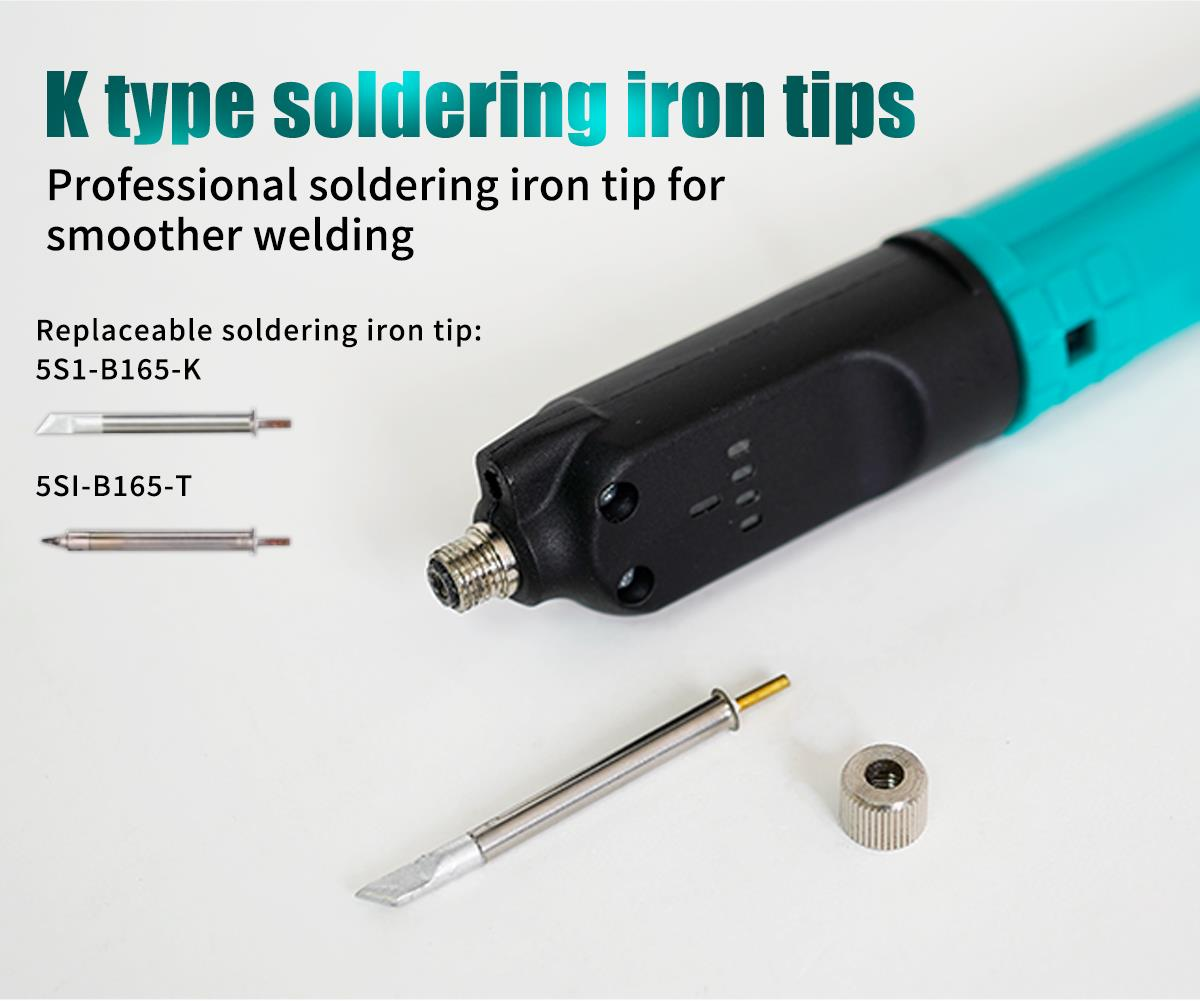 Cordless 12W Soldering Iron with USB Type-C Charging