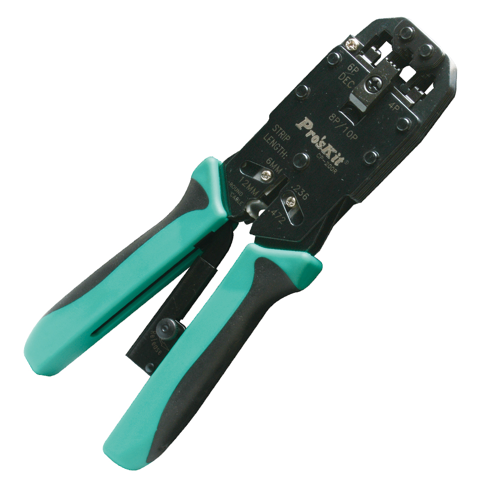 Ratcheted Crimper for AMP 4,6,8,10 Pin Plugs