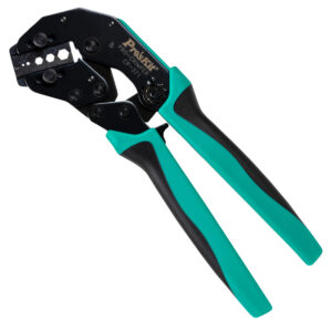 CrimPro Crimper for HDTV, SMA, True 75 Ohm BNC/TNC & Mini-UHF, RG174, RG59/62, mini-coax & Belden 1855A