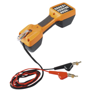 Telephone Test Butt Set with High Impedance Monitor