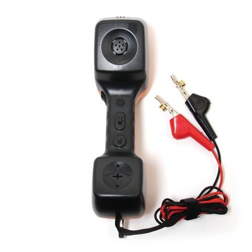 Telephone Test Butt Set with High Impedance Monitor