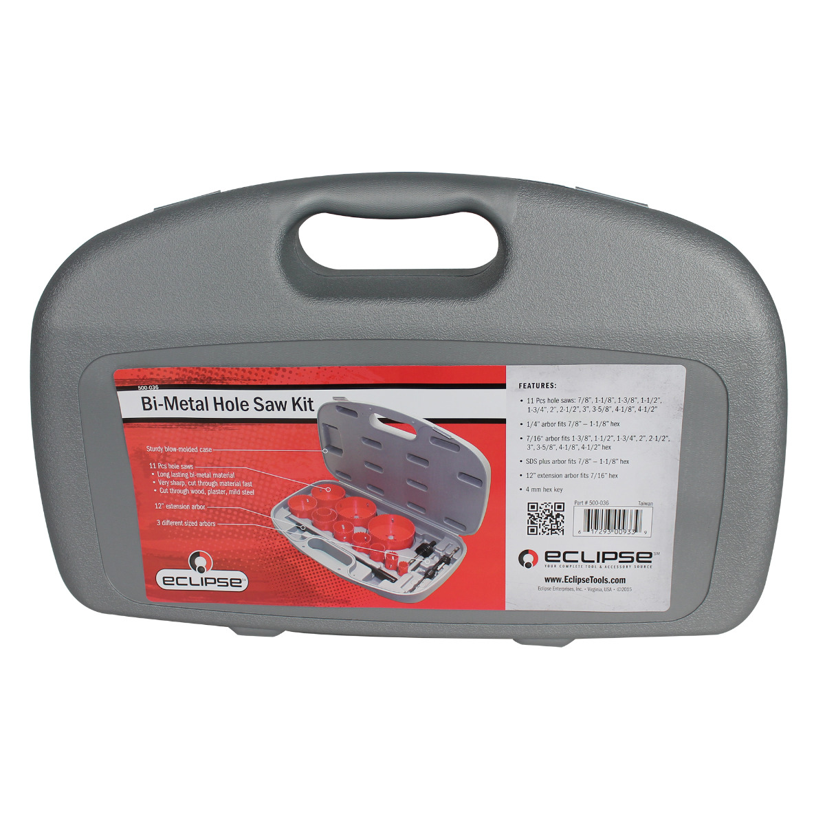 Bi-Metal Hole Saw Kit