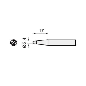 1.6D Type Replacement Soldering Tip