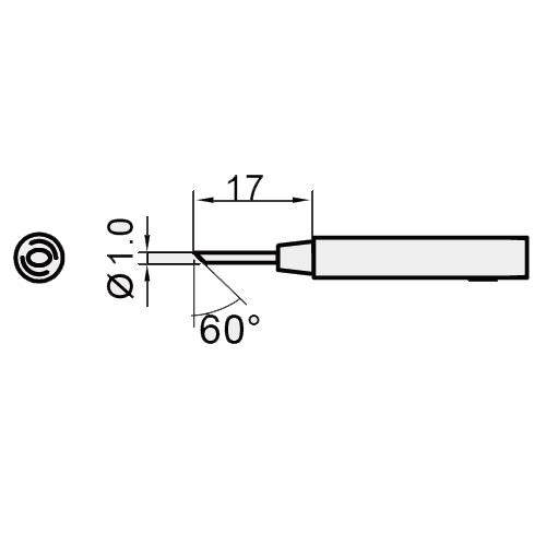 1C Type Replacement Soldering Tip