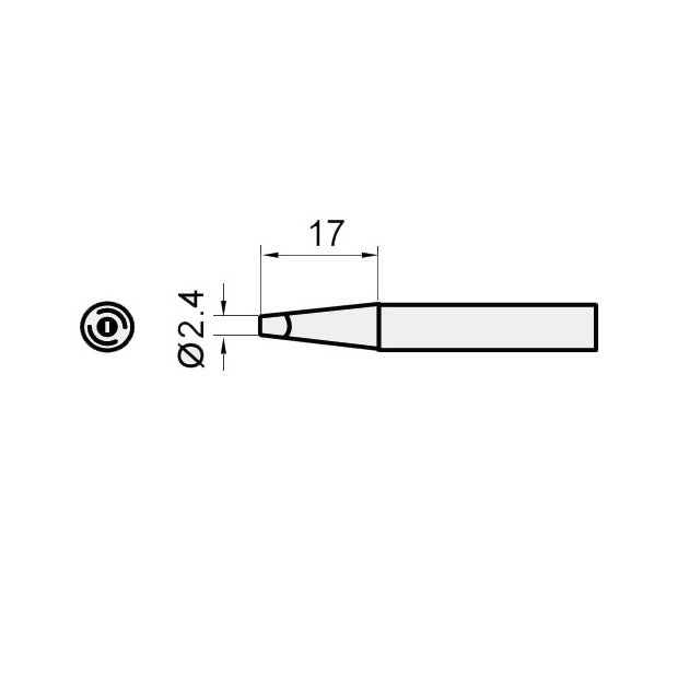 2.4D Type Replacement Soldering Tip