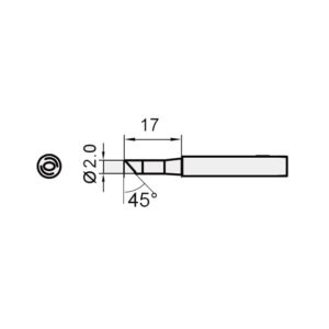 2C Type Replacement Soldering Tip