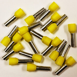 Wire Ferrule, 100 pk, Yellow, AWG 10, 12 mm Barrel - Image 2