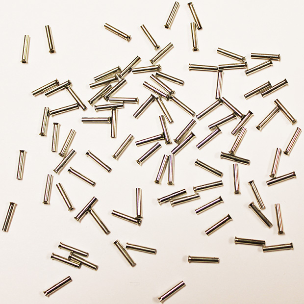 Wire Ferrule, uninsulated, AWG 18, 10 mm Long, 1000 per bag