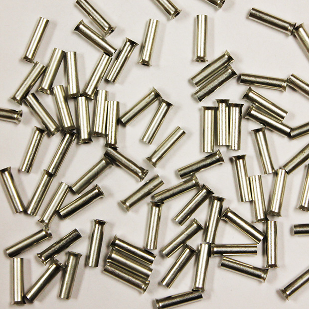 Wire Ferrule, uninsulated, AWG 14, 10 mm Long, 1000 per bag