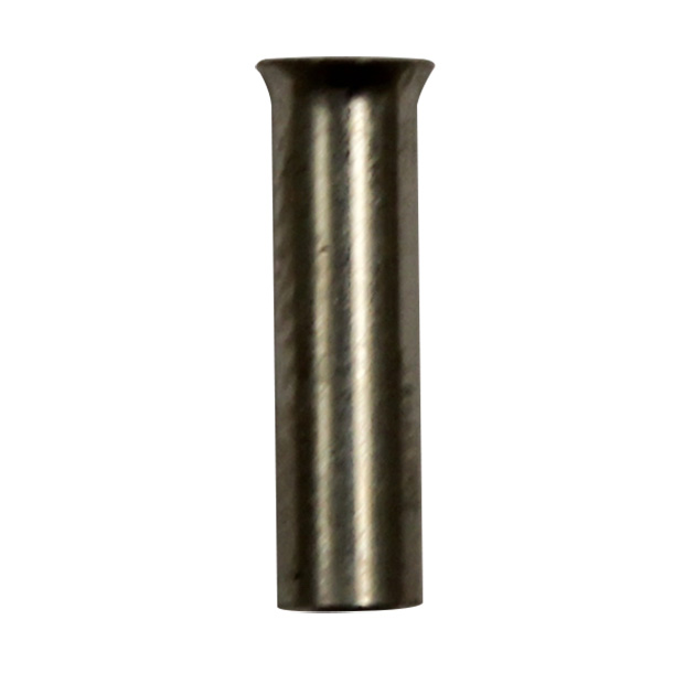 Wire Ferrule, uninsulated, AWG 12, 12 mm Long, 1000 per bag