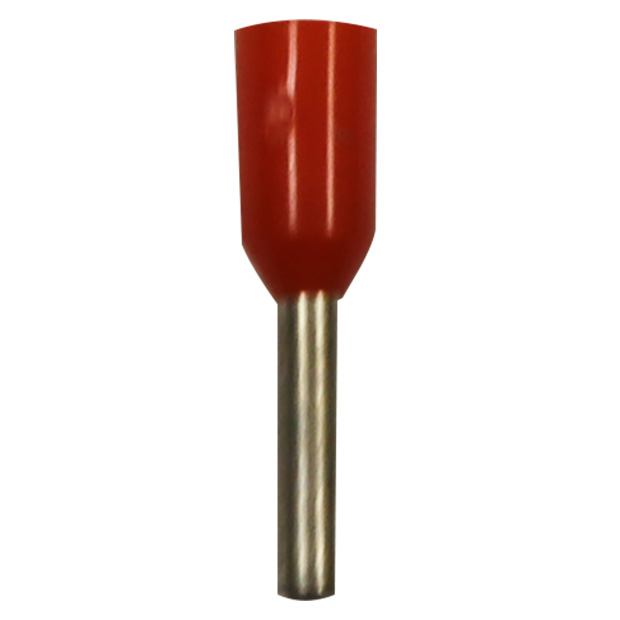 Wire Ferrule, Orange, AWG 20, 6mm Barrel, 500 per bag
