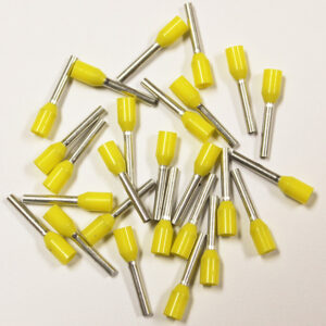 Wire Ferrule,100 pk, Yellow, AWG 18 - Image 2
