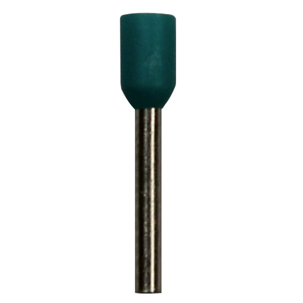 Wire Ferrule, 100 pk, Turquoise, AWG 22