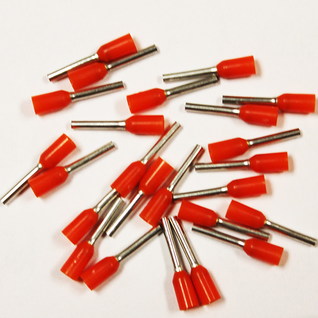 Wire Ferrule, 100 pk, Orange, AWG 20
