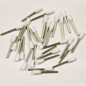 Wire Ferrule, White, AWG 20, 12 mm Barrel, 500 per bag - Image 2