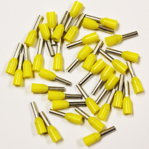 Wire Ferrule, 100 pk, Yellow, AWG 18 - Image 2