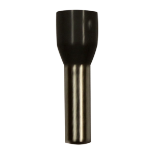 Wire Ferrule, Gray, AWG 12, 10 mm Barrel, 200 per bag