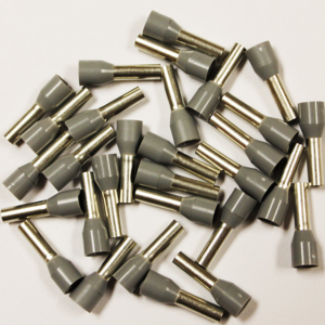 Wire Ferrule,100 pk, Gray AWG 12, 10mm Barrel - Image 2