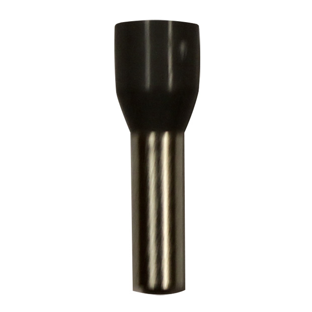 Wire Ferrule,100 pk, Gray AWG 12, 10mm Barrel