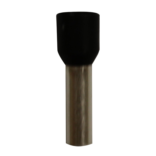 Wire Ferrule, Black, AWG 10, 12 mm Barrel, 100 per bag