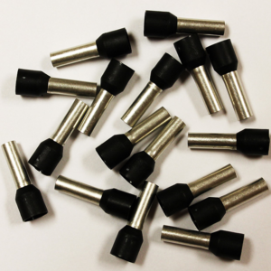 Wire Ferrule, Black, AWG 10, 12 mm Barrel, 100 per bag - Image 2