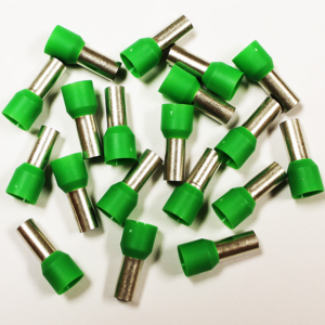 Wire Ferrule, Green, AWG 6, 12 mm Barrel, 100 per bag - Image 2