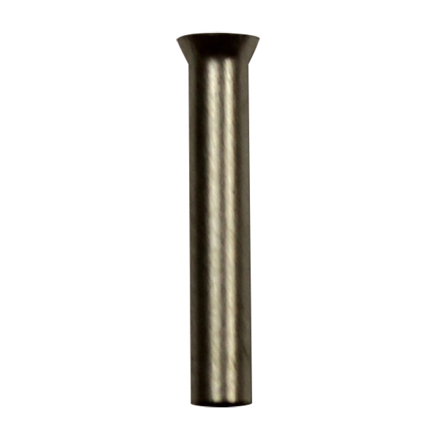 Wire Ferrule, Uninsulated, AWG 18, 10 mm Long, 1000 per bag