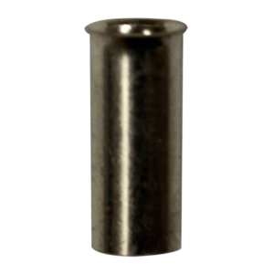 Wire Ferrule, uninsulated, AWG 10, 10 mm Long, 500 per bag