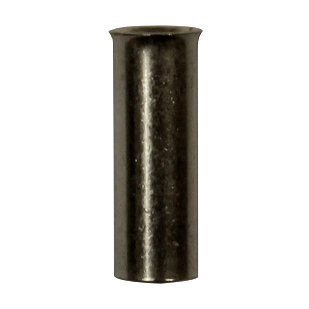 Wire Ferrule, uninsulated, AWG 10, 12 mm Long, 500 per bag