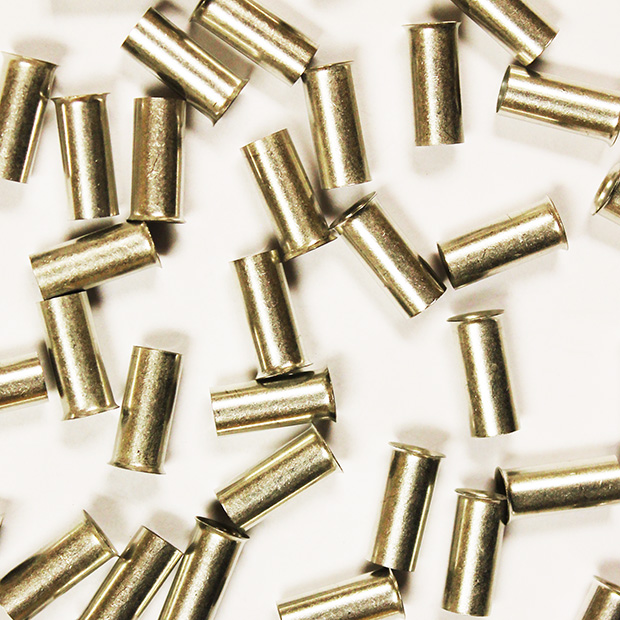 Wire Ferrule, uninsulated, AWG 6, 15 mm Long, 200 per bag