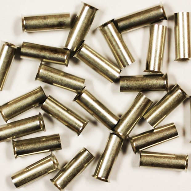 Wire Ferrule, uninsulated, AWG 2, 25 mm Long, 100 per bag