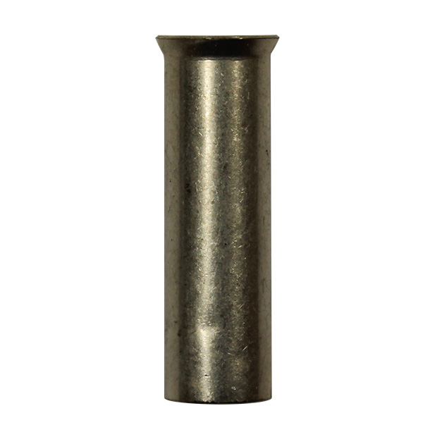 Wire Ferrule, uninsulated, AWG 2, 30 mm Long, 100 per bag