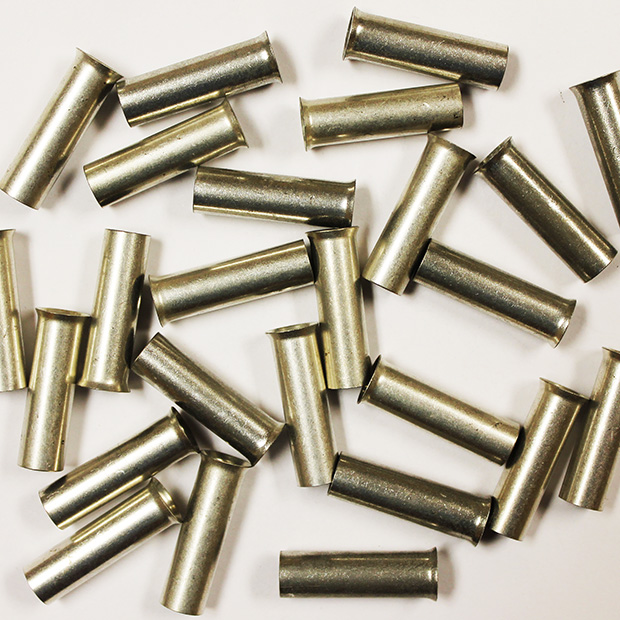 Wire Ferrule, uninsulated, AWG 2, 30 mm Long, 100 per bag