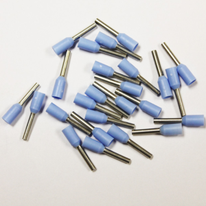 Wire Ferrule, 100 pk, Blue AWG 20, 8mm Barrel - Image 2