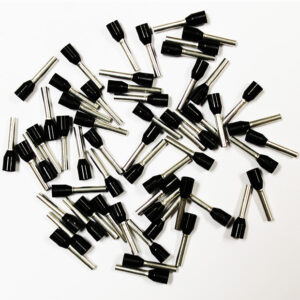 Wire Ferrule, 100 pk, Black AWG 16, 10mm Barrel - Image 2