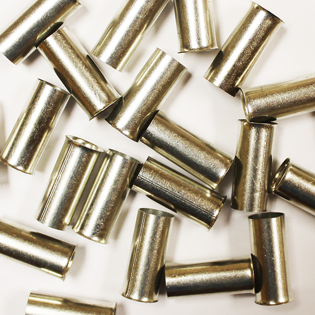 Wire Ferrule, Uninsulated, 2/0, 32 mm Long, 100 per bag