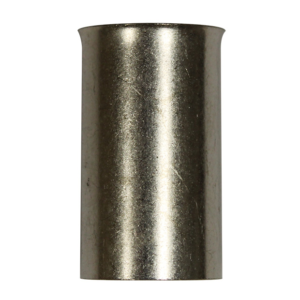 Wire Ferrule, Uninsulated, 4/0, 30 mm Long, 100 per Bag