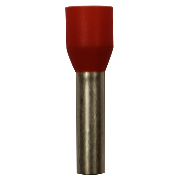 Wire Ferrule, Orange, AWG 12, 12mm Barrel, 100 per bag